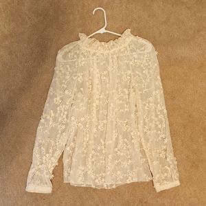 Embroidered Rebecca taylor Ellie top